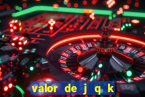 valor de j q k en blackjack